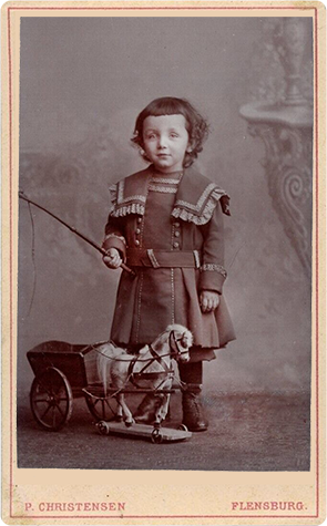 120124 - CDV - Flensburg - Christensen Kinderbild recte - klein