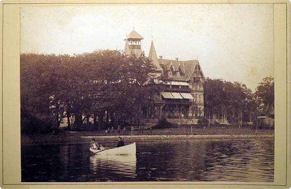 Gravenstein - Kabinettfoto - Kurhaus in Gravenstein recte