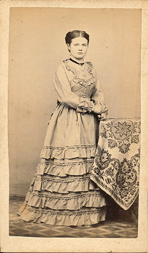 CDV Glckstadtt - Flemming - Damenganzportrt - recte