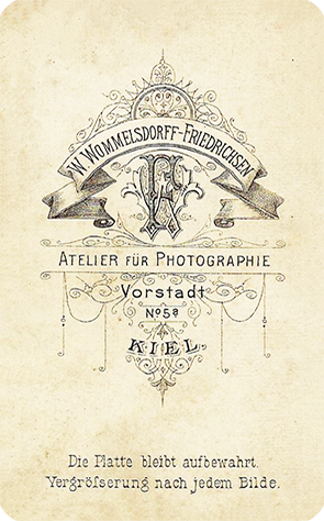 120403 - CDV - Glckstadt - Wommelsdorff - cdv_04 verso - klein