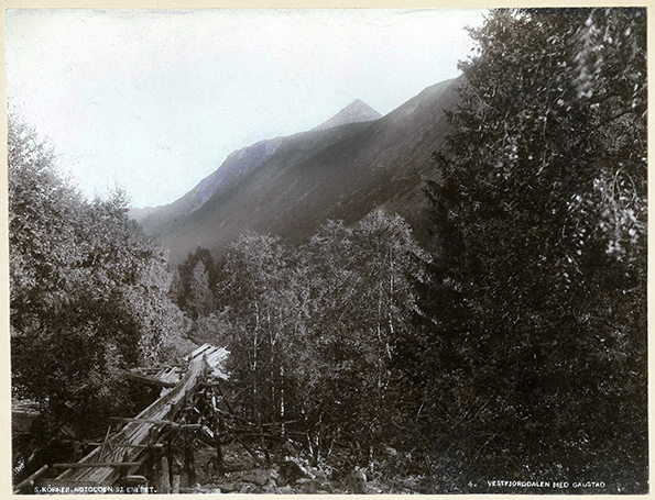 Sophus Koerner - Landschaft in Norwegen - klein