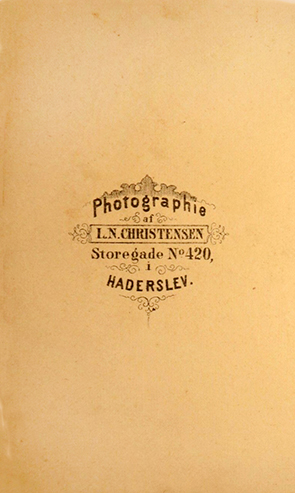Haersleben Christensen Damenganzfoto 1 verso