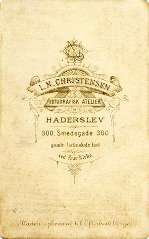  120501 - CDV - Hadersleben - Christensen_L_n_Junger Mann - verso - klein