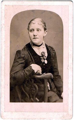 CDV - Hanerau - Constabel - Gotthilf - Frauenportrt - recte