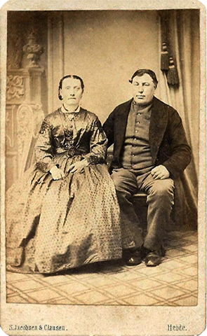 Heide Jacobsen & Clausen Ehepaar