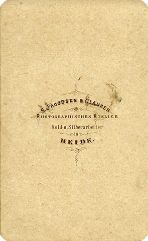 Heide Jacobsen & Clausen Ehepaar - Revers
