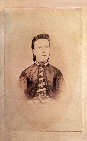 Heide CDV Kock - Damenbildnis recte klein