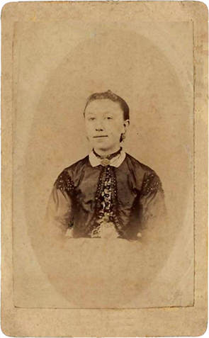 Heide CDV Kock, Georg Nicolaus Dame Vignettenportrait recte