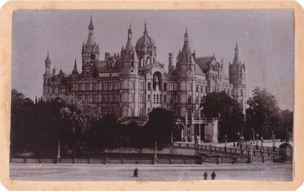 121310 - CDV - Itzehoe - von Duhn - Schweriner Schloss_recte