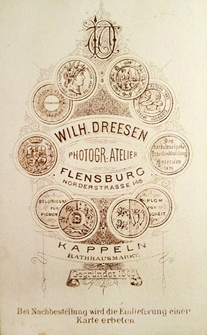 Kappeln - Dreesen - Herrenportrt - verso