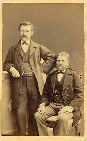 Kappeln Hartmann CDV 2 Mnner recte klein