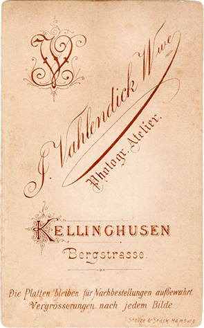 CDV - 130203 - Vahlendick Witwe -cdv 05 - verso - klein