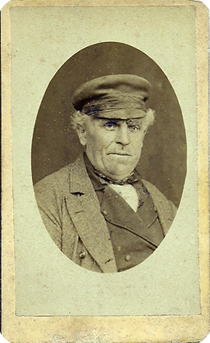 Kiel Baeckmann CDV Herrenbildnis recte