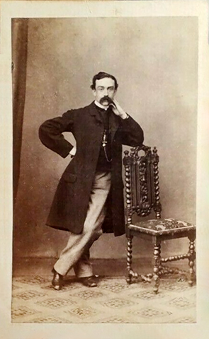 Kiel CDV Bruett Herrenganzbild recte
