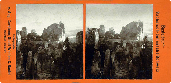 Carstenn - Stereofotografie - Basteibrcke - klein