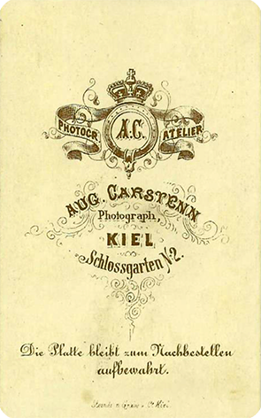 CDV Kiel Carstenn - Marineassistenzarzt - verso
