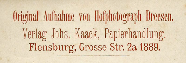 Dreesen, Gravenstein, Kurhaus, Reversdetail