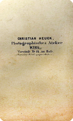 CDV Kiel Heuck Student verso