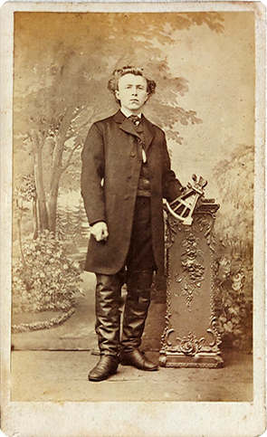 CDV Kiel Heuck & Freyse Herrenbildnis recte