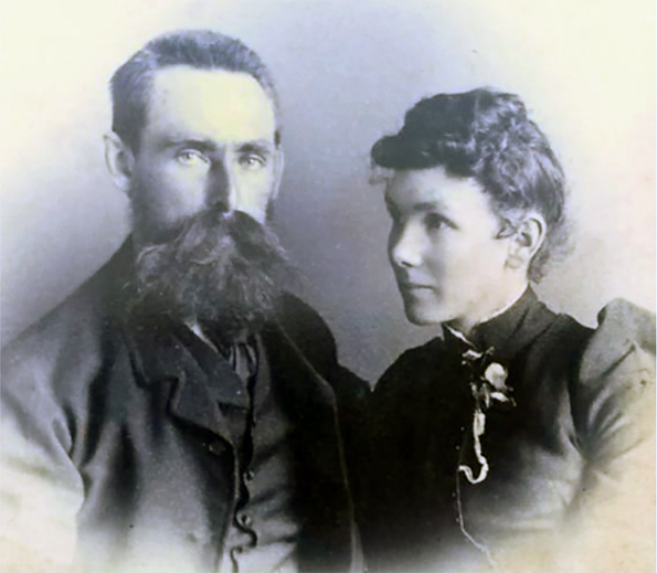 Foto - Kirchmann und seine Frau Mary - klein