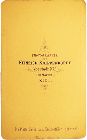 Kiel CDV Krippendorff Junge Frau verso