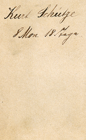 Kiel - Renard, W. - CDV Baby - verso