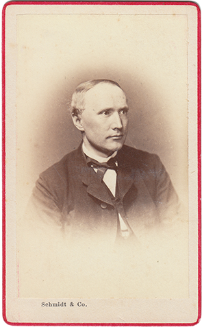Kiel Schmidt & Wegener CDV Mnnerbildnis recte