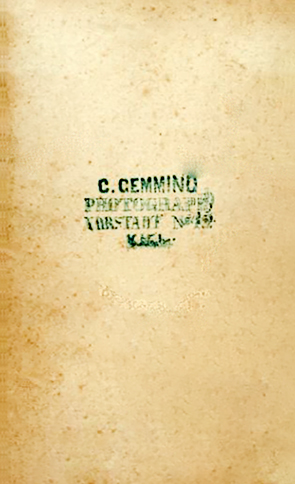 Kiel Gemming CDV 01 verso