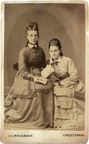 CDV Kiel Wischmann Doppelbildnis recte