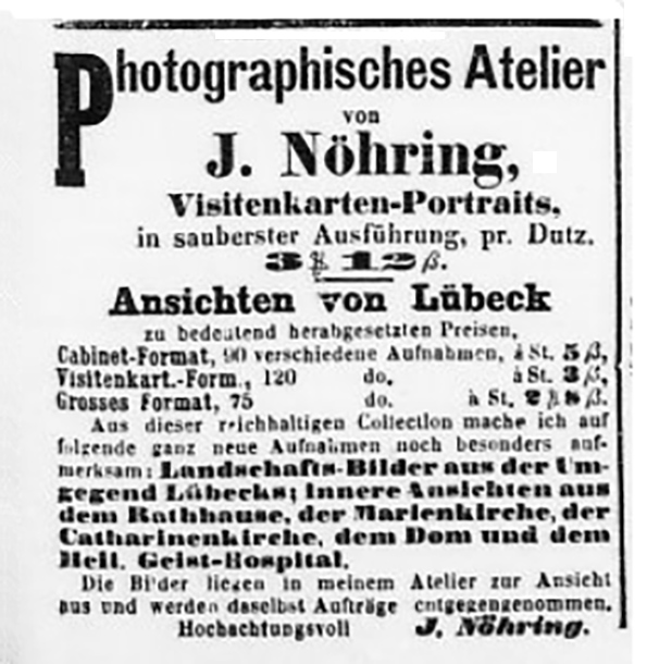 Lbeck - Nhring - Lbeckische Anzeigen vom 13. 12. 1870