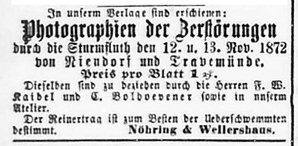 Lbeck Nhring - Lbeckische Anzeigen vom 28. 11. 1872