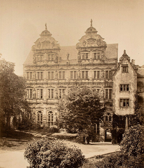 Lbeck Nhring Heidelberger Schloss Detail