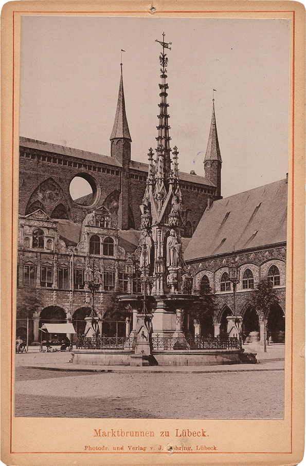 Lbeck - Nhring - Der Marktbrunnen