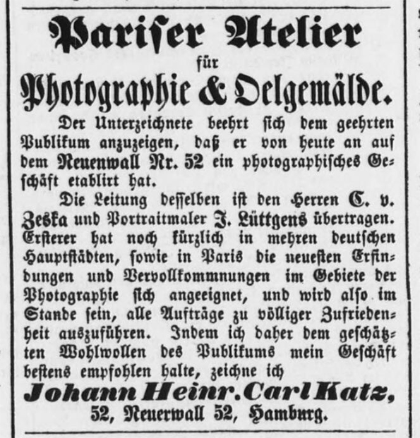 Lbeckische Anzeigen vom 05. 06. 1856 - Detail