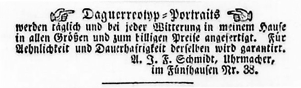 Luebeck Lueb_Anz_Schmidt_05-09-1846_Detail
