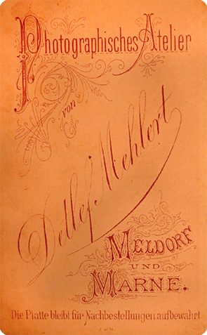 Marne - CDV - Mehler, D - Kind, stehend verso