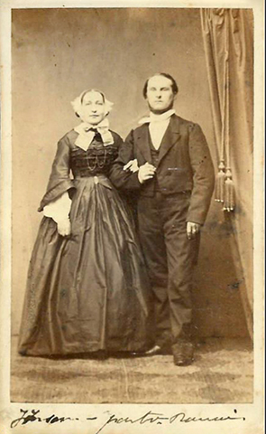 CDV Neumnster Sander - Paarbildnis recte