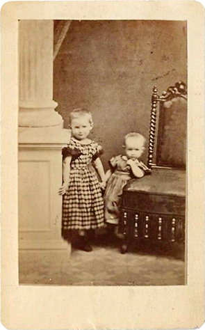 CDV Neumnster Japp Kinderdoppelbild recte