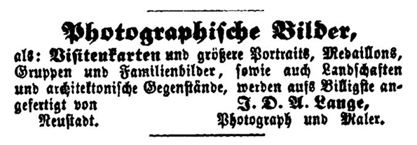 Neustadt - Lange - Annonce - Klein