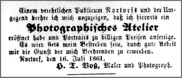 Nortorf Annonce - Unigroesse