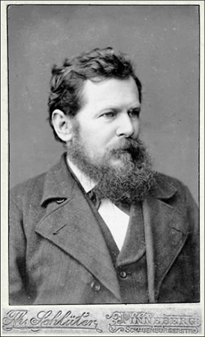 CDV Pinneberg Schlter - Selbstportrait - recte