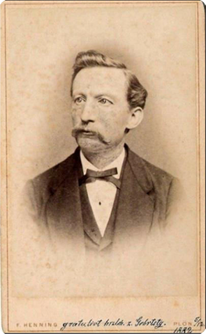 CDV Pln Henning Selbstportrait recte