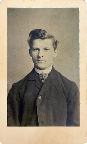 CDV Preetz Duve Junger Mann recte