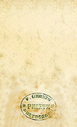 CDV Preetz Gronow Mdchen, stehend - verso