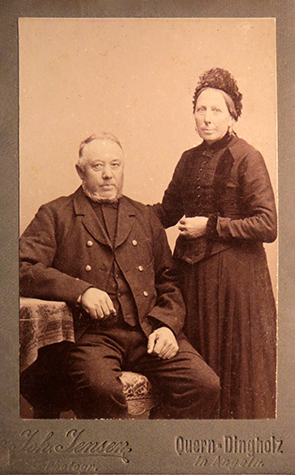 CDV Quern-Dingholz - Paarbildnis - recte