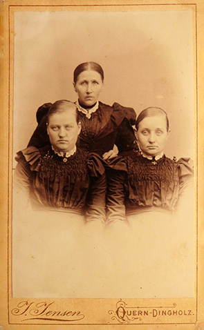 CDV Quern-Dingholz - Drei Frauen - recte