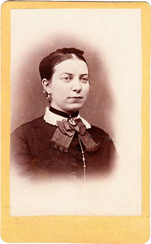 CDV Ratzeburg Witt - Damenbrustbild - recte