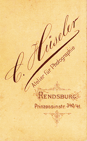 CDV Rendsburg Hueseler - 2 Kinder verso