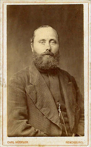 CDV Rendsburg Hseler - Mnnerbrustbild - recte
