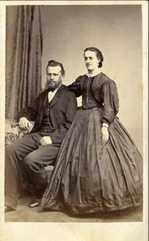 CDV Rendsburg Kanberg, Eduard - Doppelganzbildnis recte